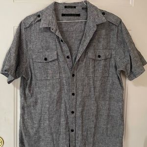 Men's Sean John Button Down Casual Shirt